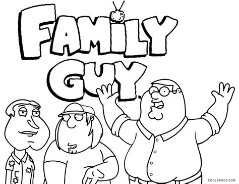 family guy coloring pages|Family Guy Coloring Pages (Free Printable PDF)